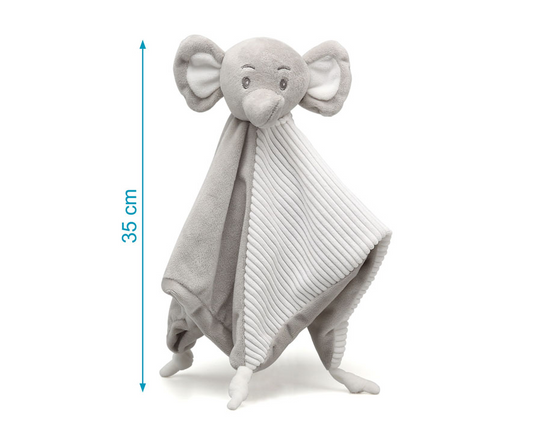 Doudou elefante cinzento para bebés - Kiokids