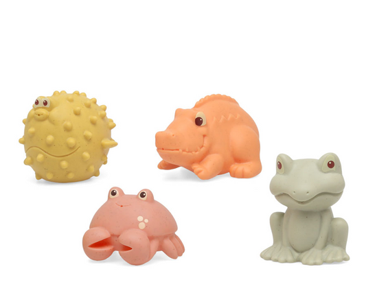 Conjunto de 4 animaizinhos anti-mofo para o banho - Kiokids