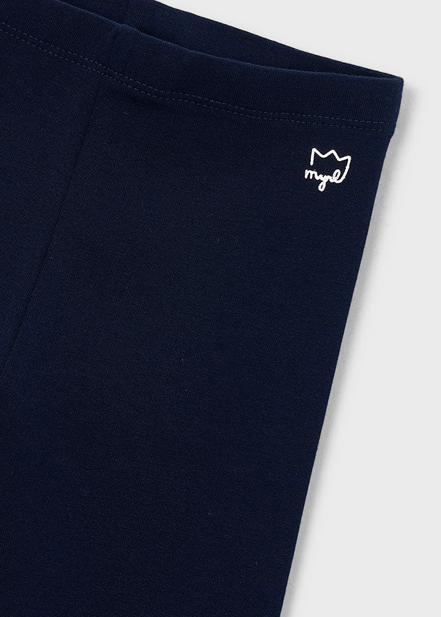 Leggings básicas de elastano para menina Mayoral em Marinho - imagem 3
