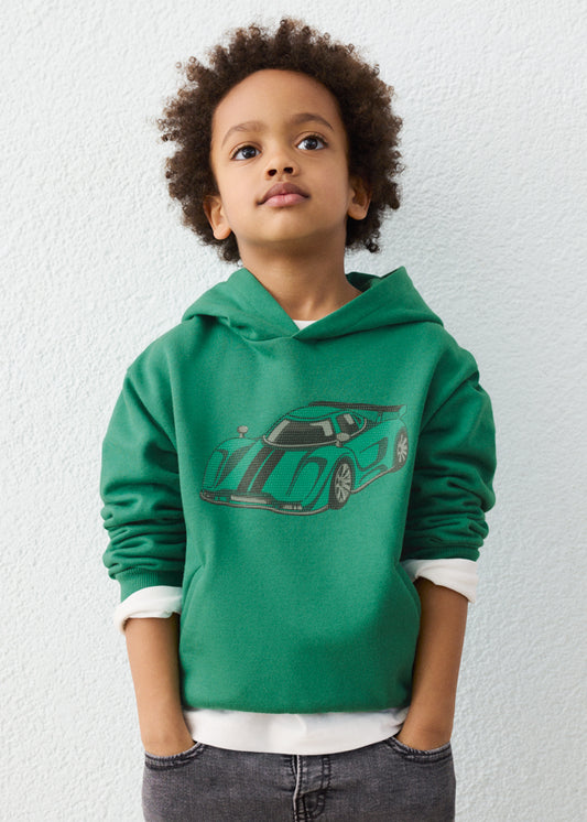Sweat print relieve para menino Mayoral 4455-57 Acacia