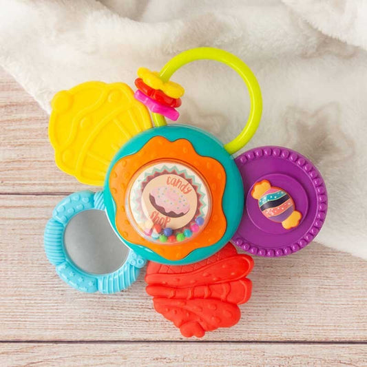 Interactive activity flower with suction cup (+3m)