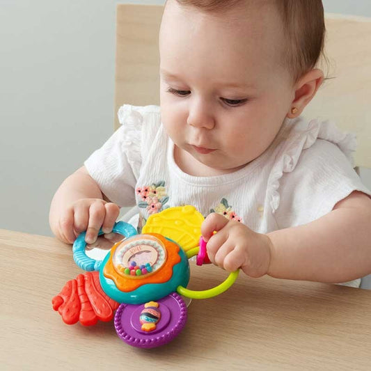 Interactive activity flower with suction cup (+3m)