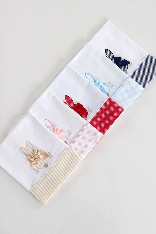 COTTON baby sheet sets - Assorted embroidery