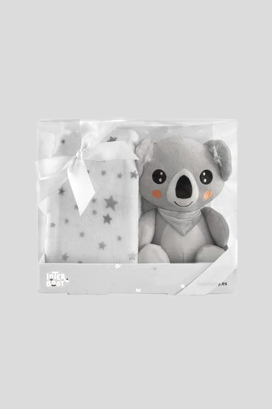 Koala Blanket + Plush Set for Baby - Interbaby®