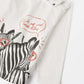 Camisola em algodão para bebé menino 'zebras divertidas' - Zippy