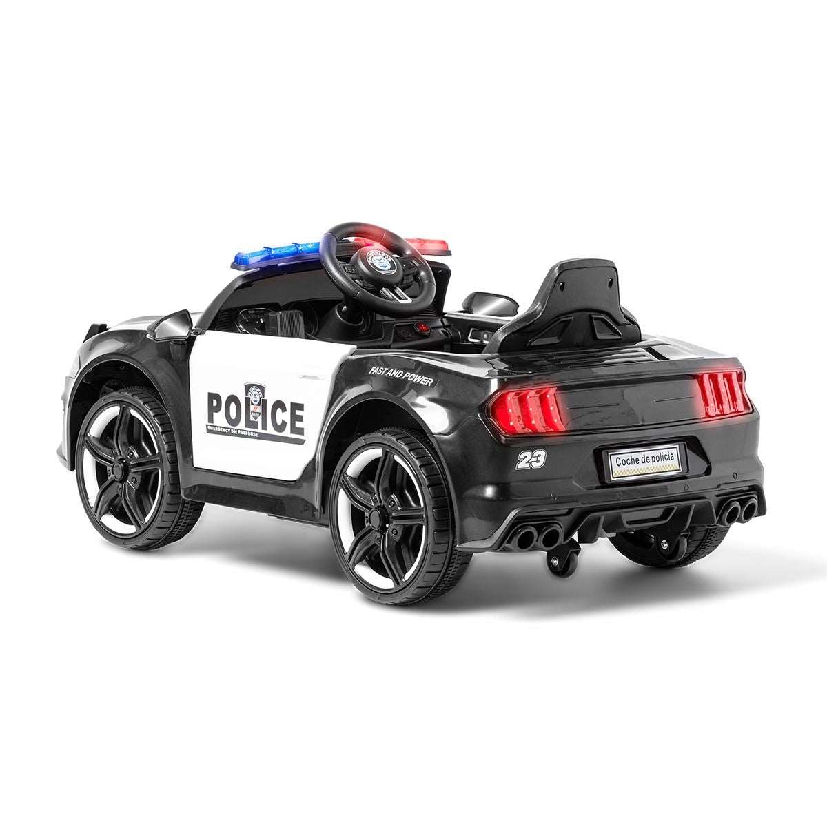 Carro Elétrico para Crianças Polícia - 12V