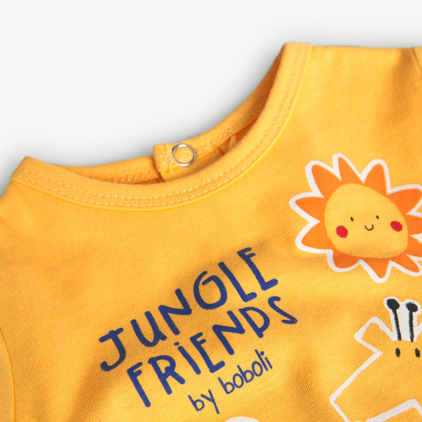 Babygrow yellow baby cotton - Boboli