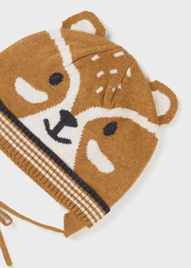 Gorro tricot camel bebé - Mayoral