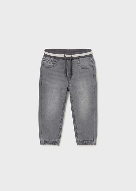 Calça jogger soft denim Cinza clar - Mayoral