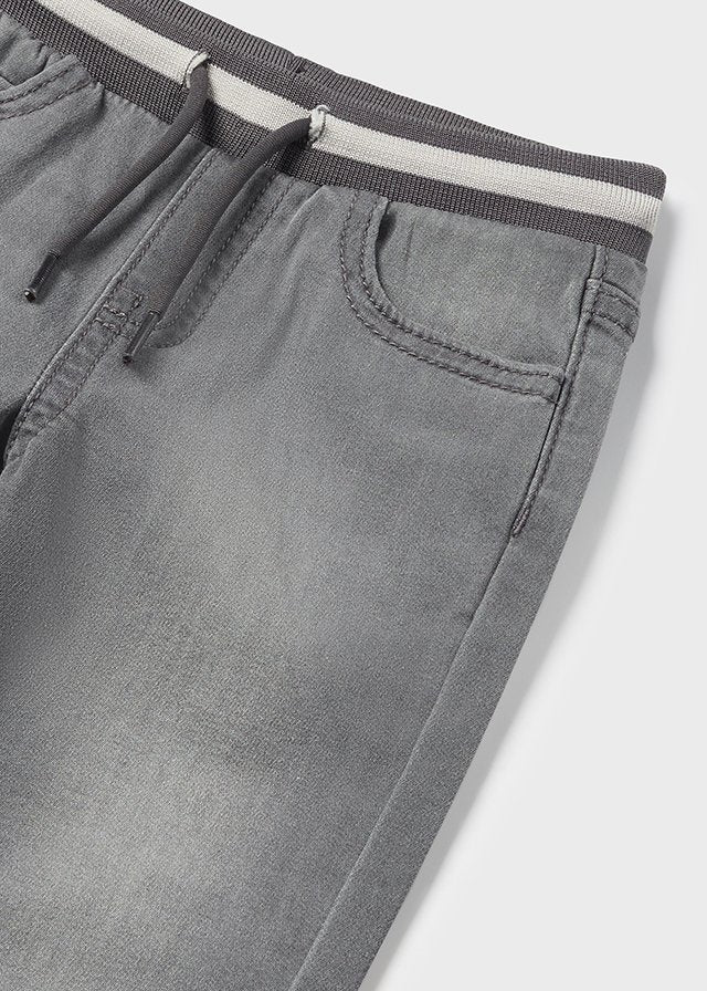 Calça jogger soft denim Cinza clar - Mayoral