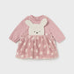 Babygrow saia cara animal Blush-Mayoral