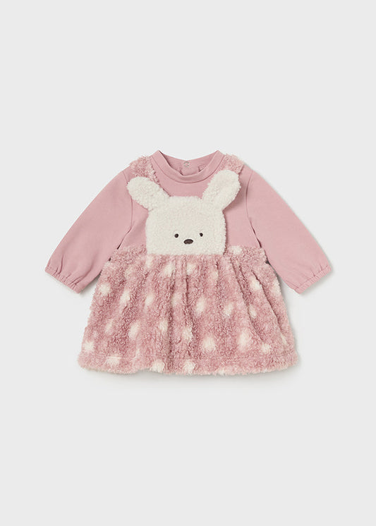 Babygrow saia cara animal Blush-Mayoral