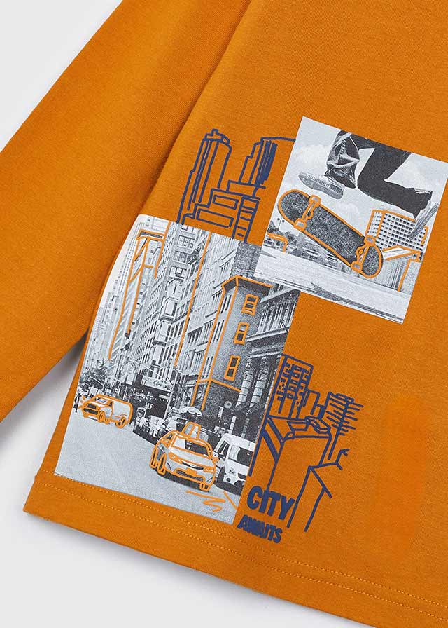 Camisola "city awaits" Carrot - Mayoral