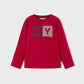 Camisola básica criança Vermelho - Mayoral