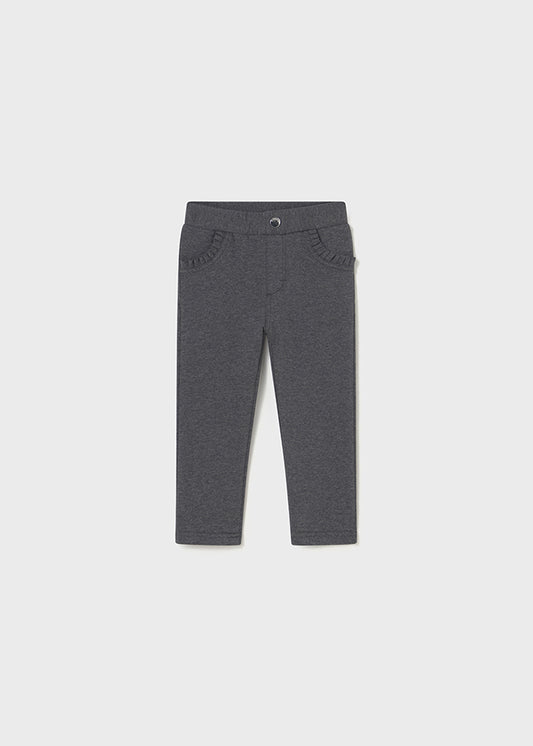Calça algodão básica Chumbo vig - Mayoral
