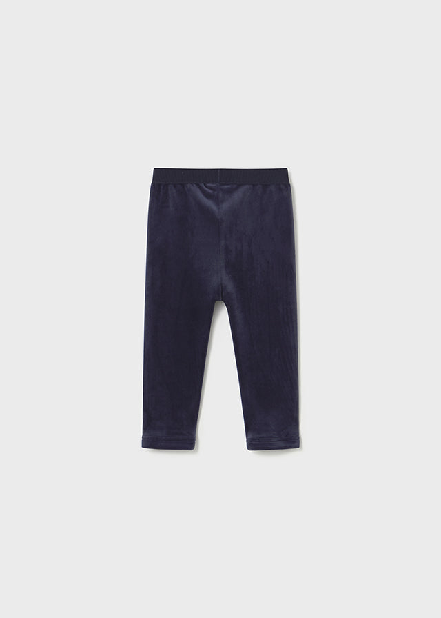 Leggings aveludadas básicas Marinho - Mayoral