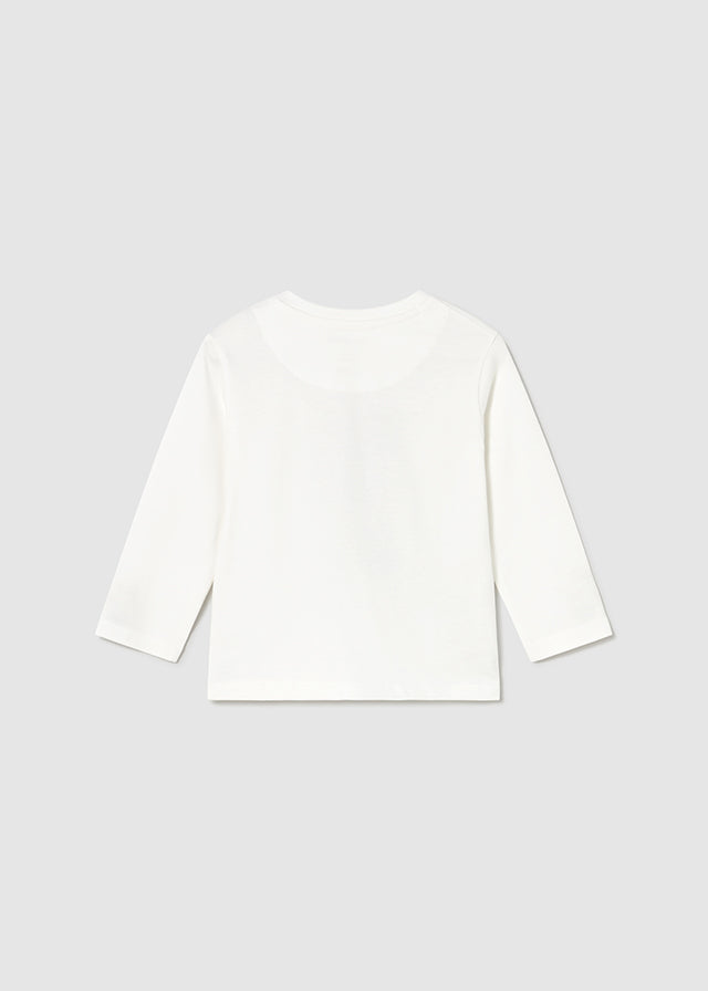 Camisola manga comprida urso Nata - Mayoral