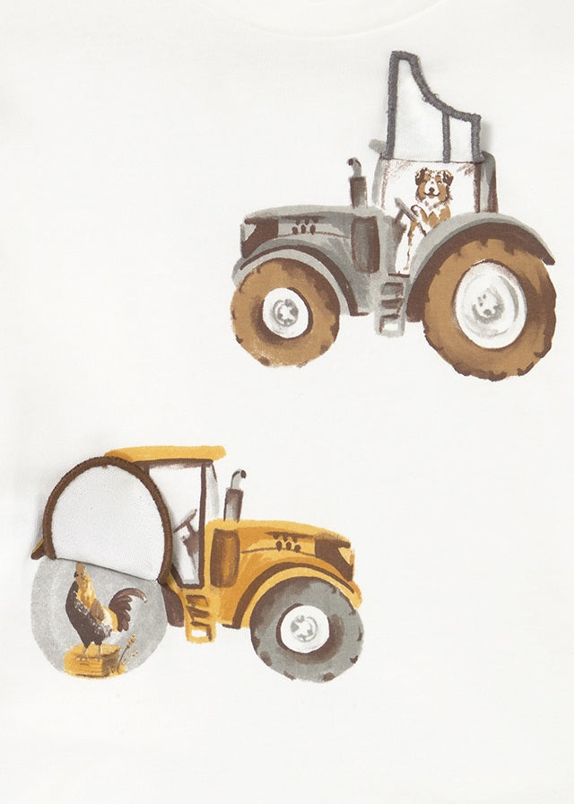 Camisola "play" trator Nata - Mayoral