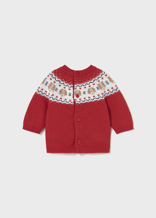 Camisola de malha - Mayoral Newborn - Ginja