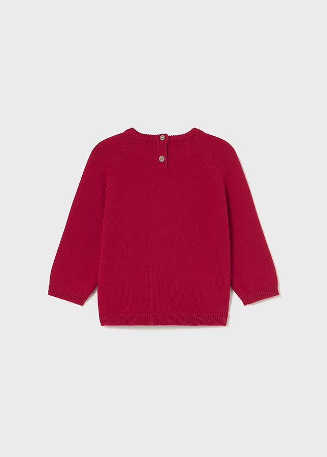 Jersey intarsia animal Vermelho - Mayoral