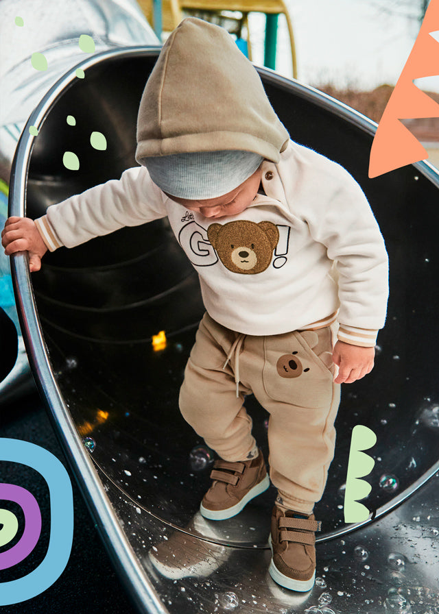 Calça algodão Latte - Mayoral