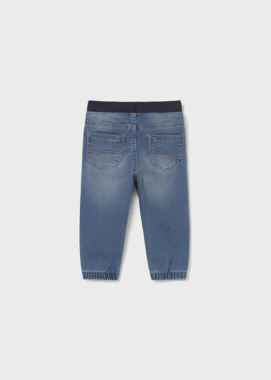 Calça soft denim jogger Base - Mayoral
