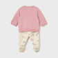 Conjunto calças e sweat - Mayoral Newborn - Orquídea