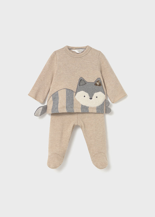 Conjunto algodão soft - Mayoral Newborn - Cereal vig