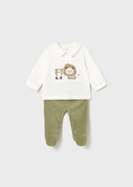 Conjunto 2 peças bebé  - Mayoral Newborn - Basil vig