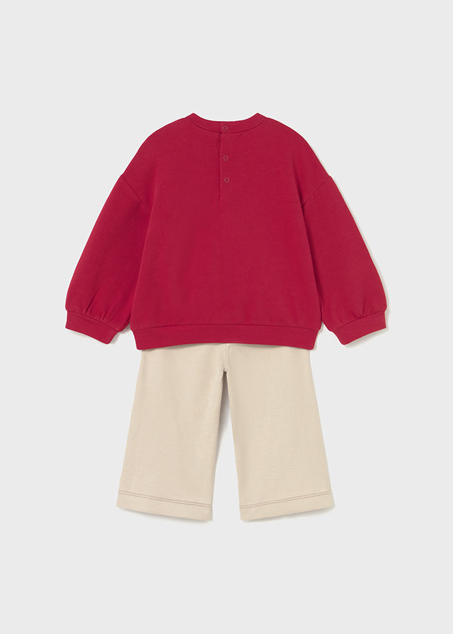 Conjunto  calça Vermelho - Mayoral
