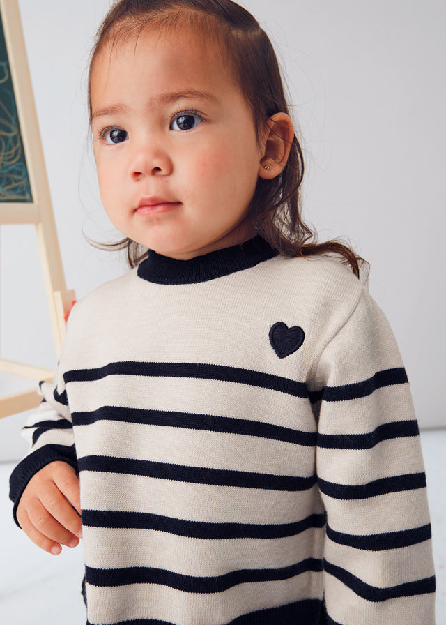 Conjunto  calça tricô Marinho - Mayoral