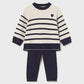 Conjunto  calça tricô Marinho - Mayoral