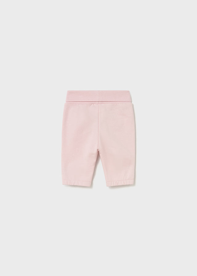 Fato treino 3 peças algodão cardado - Mayoral Newborn - Rosa baby