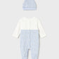 Fato de bebé e gorro - Mayoral Newborn - Azul céu