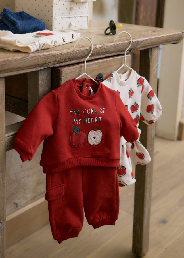 Conjunto algodão 4 peças - Mayoral Newborn - Ginja