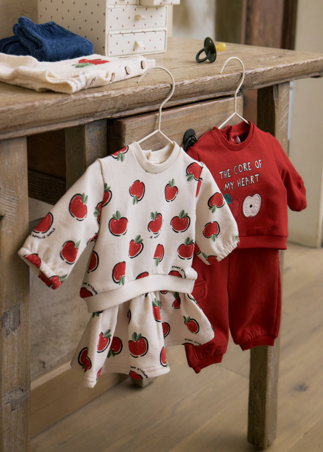 Conjunto algodão 4 peças - Mayoral Newborn - Ginja