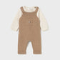 Conjunto jardineira tricot - Mayoral Newborn - Toffe vig