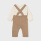 Conjunto jardineira tricot - Mayoral Newborn - Toffe vig