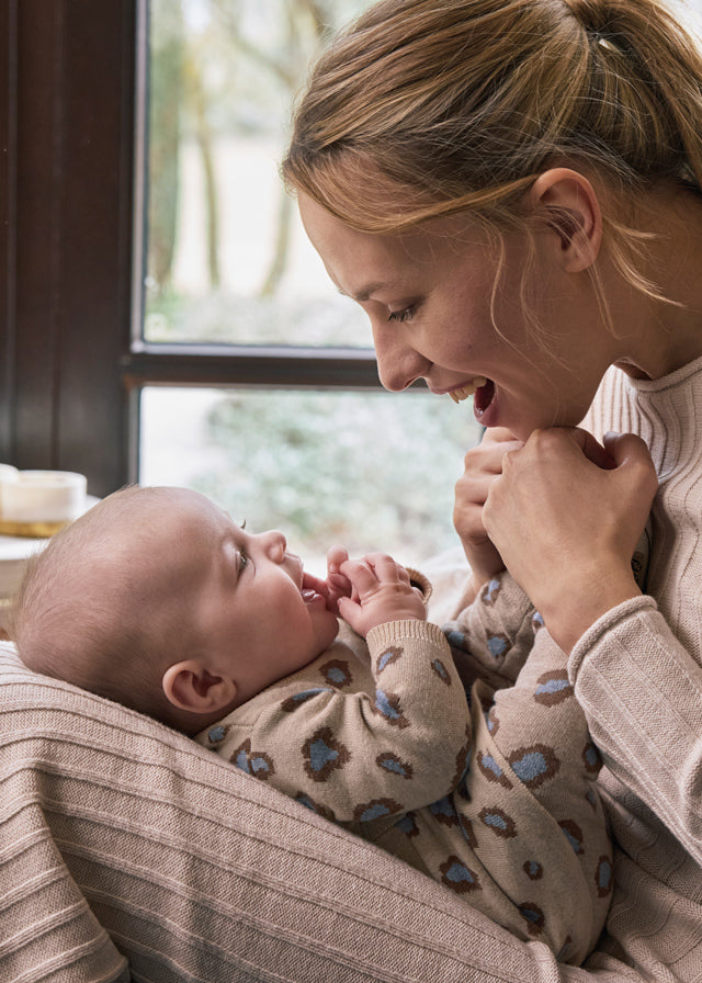 Conjunto 2 peças tricô - Mayoral Newborn - Tapioca vi