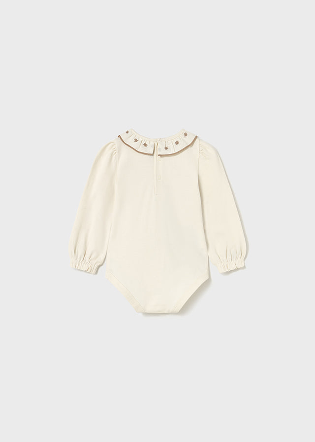 Body gola bordada Macchiato - Mayoral