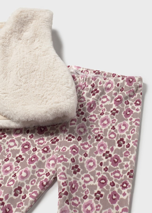 Conjunto  leggings 3 peças Quartzo - Mayoral