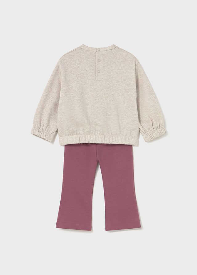Conjunto  leggings sweat Rosado - Mayoral