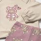 Conjunto  leggings sweat Orquídea - Mayoral