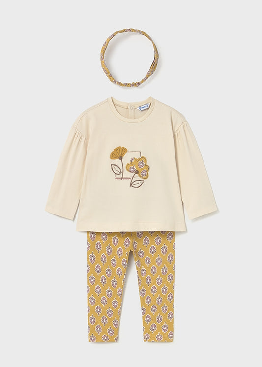 Conjunto leggings com bandolete Mel - Mayoral