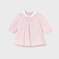 Vestido Aveludado - Mayoral Newborn - Rosa baby