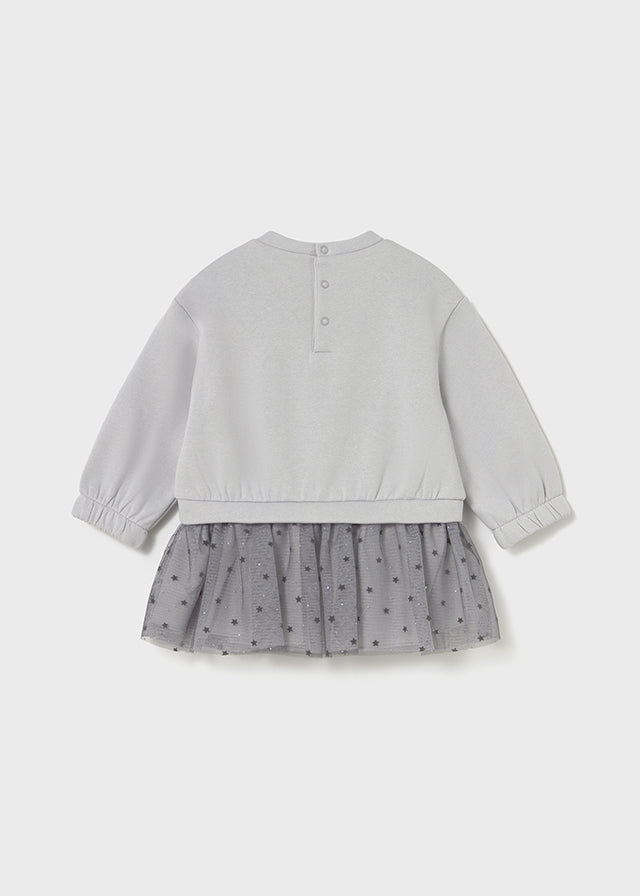 Vestido combinado tule Pérola - Mayoral