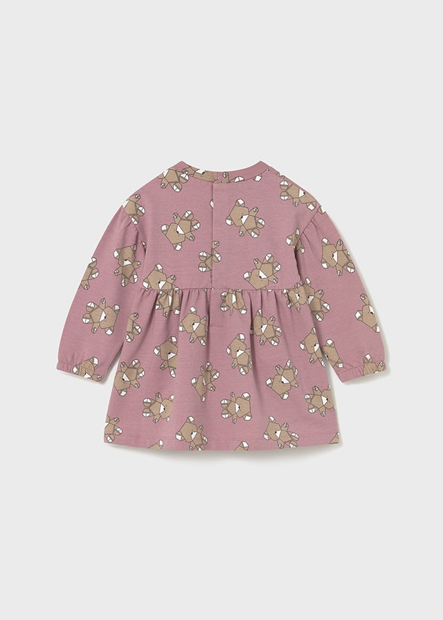 Vestido algodão estampado  Orquídea - Mayoral