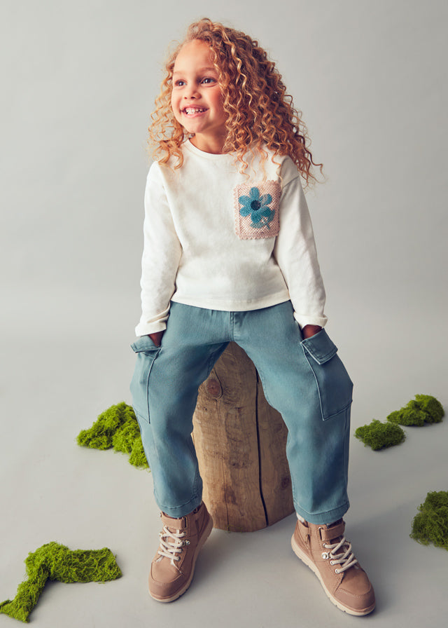 Camisola bolso crochet Macchiato - Mayoral