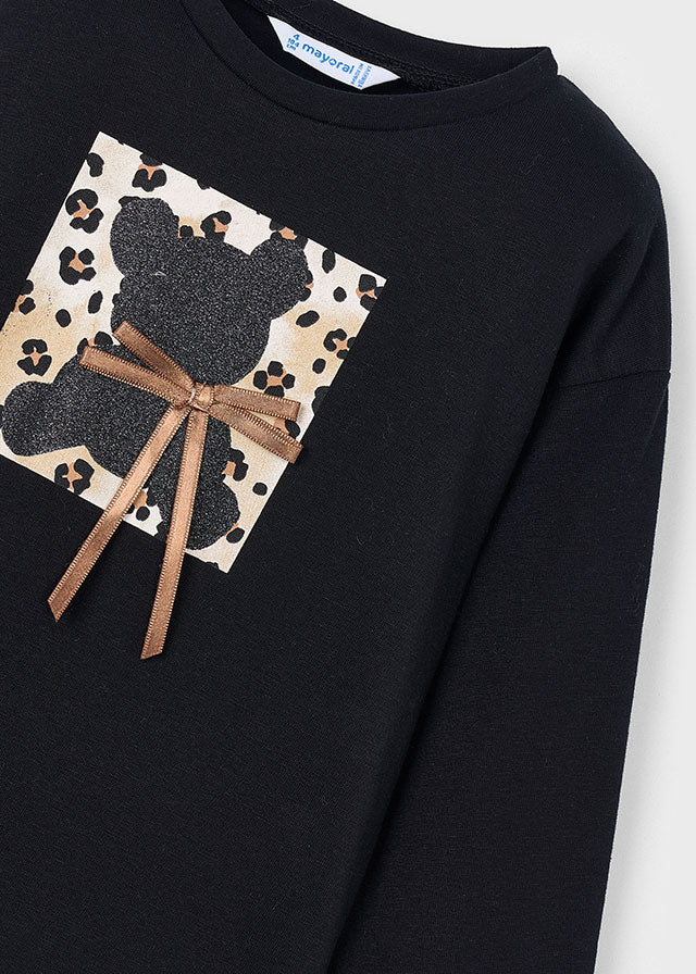 Camisola Ursinho Preta - Mayoral