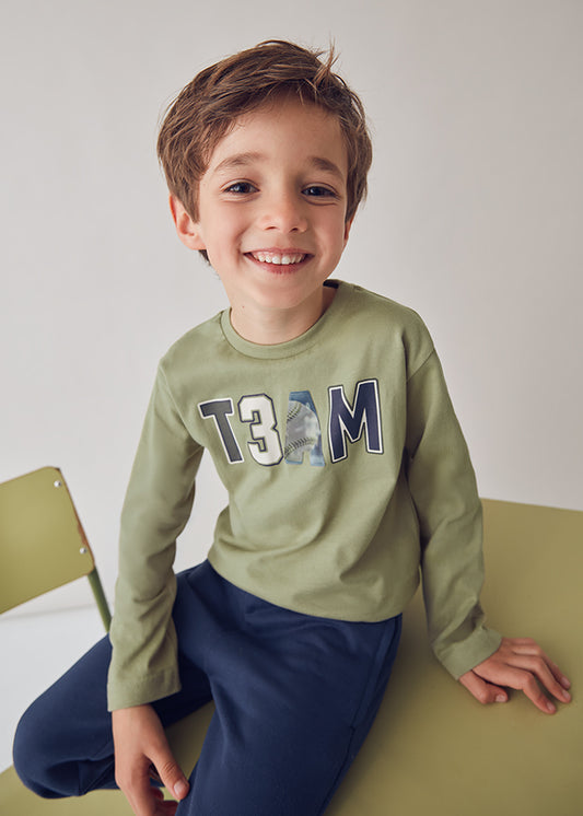 Camisola lenticular Pistacho - Mayoral